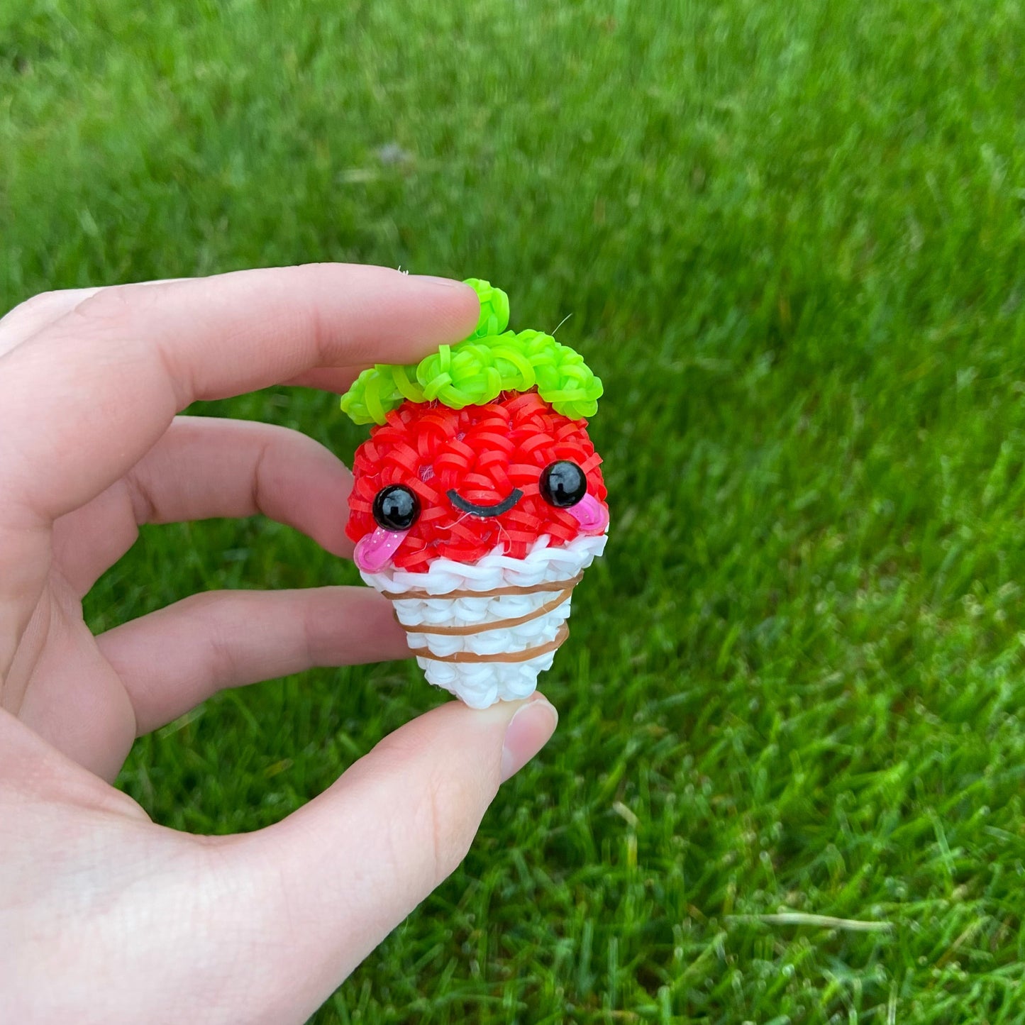 Rainbow Loom Strawberry