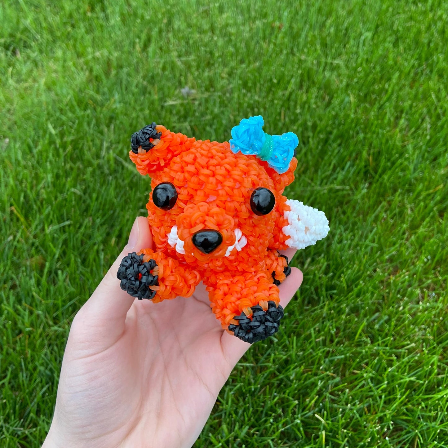 Rainbow Loom Fox