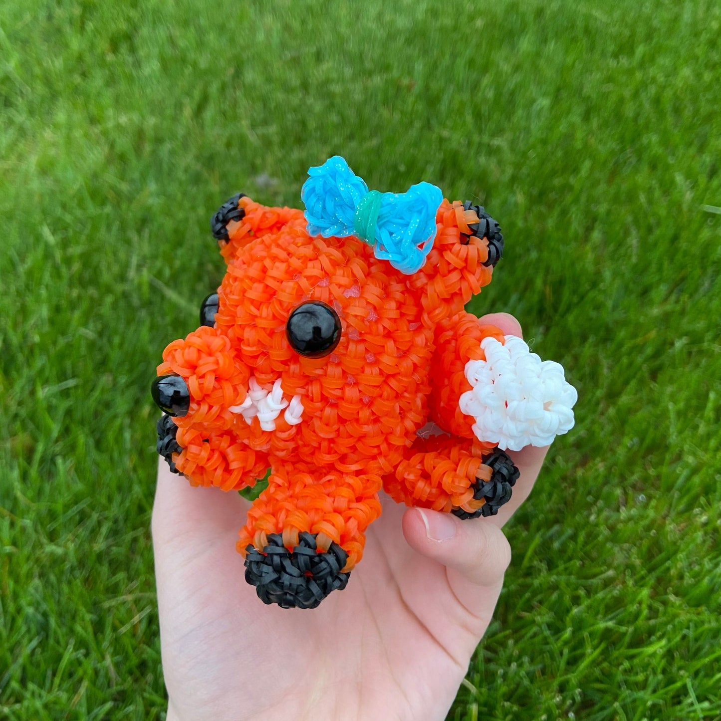 Rainbow Loom Fox