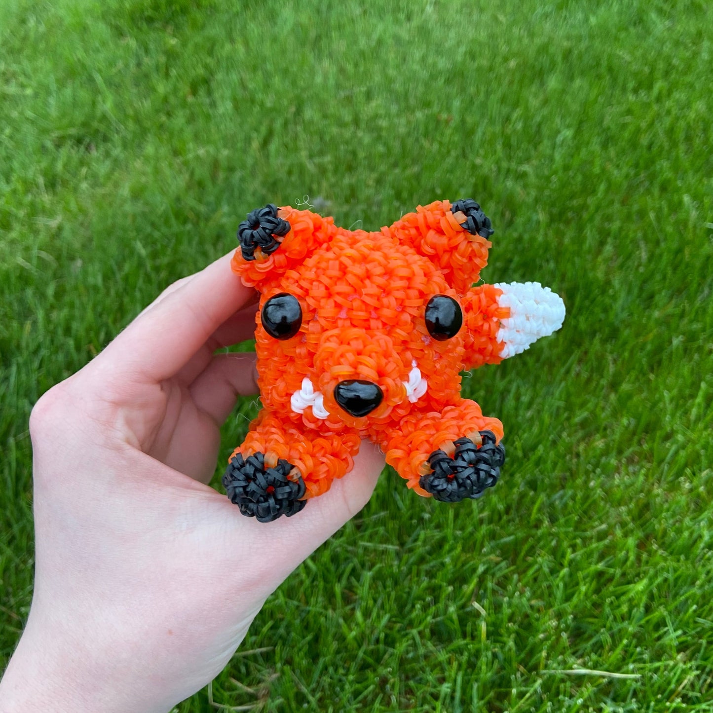 Rainbow Loom Fox