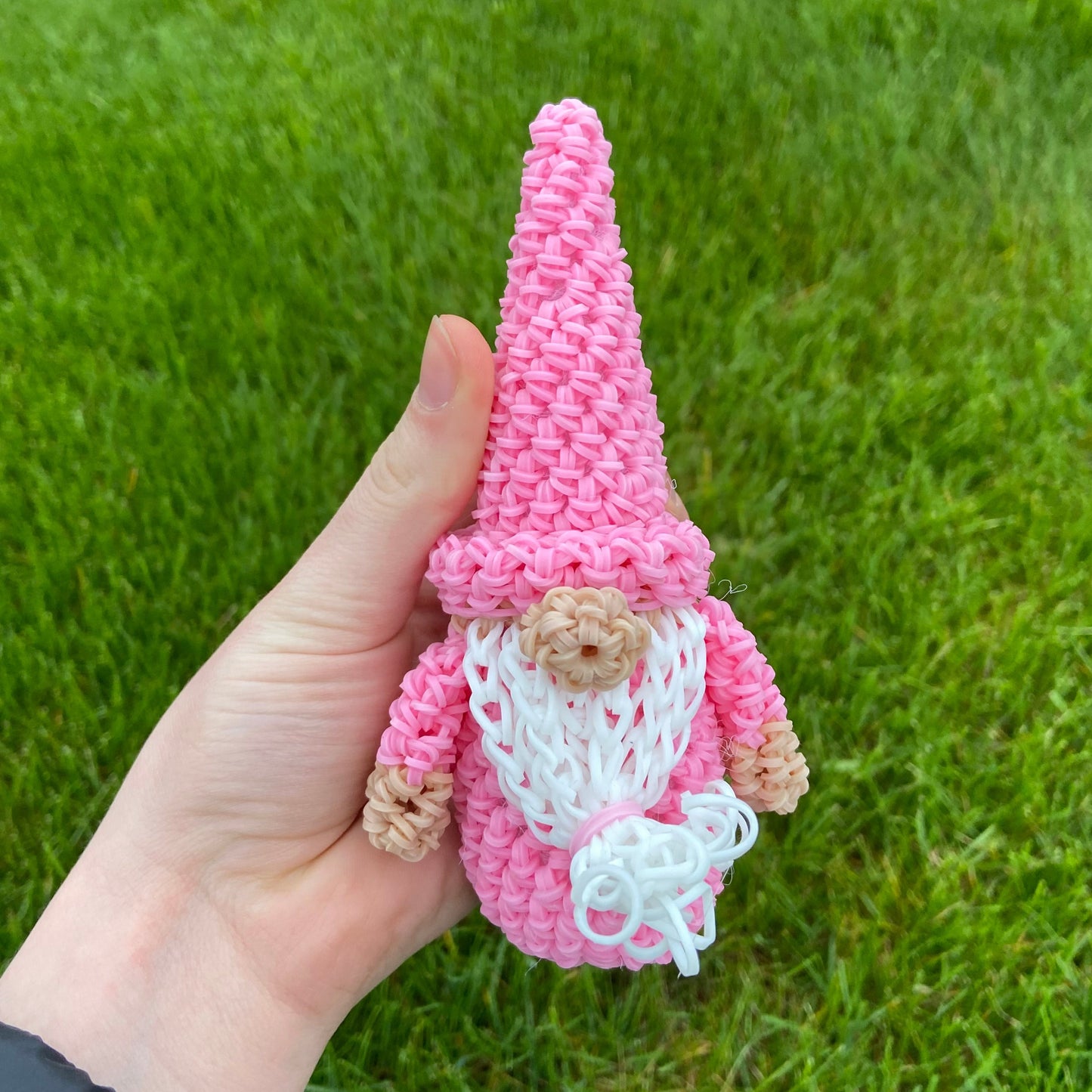 Rainbow Loom Garden Gnome