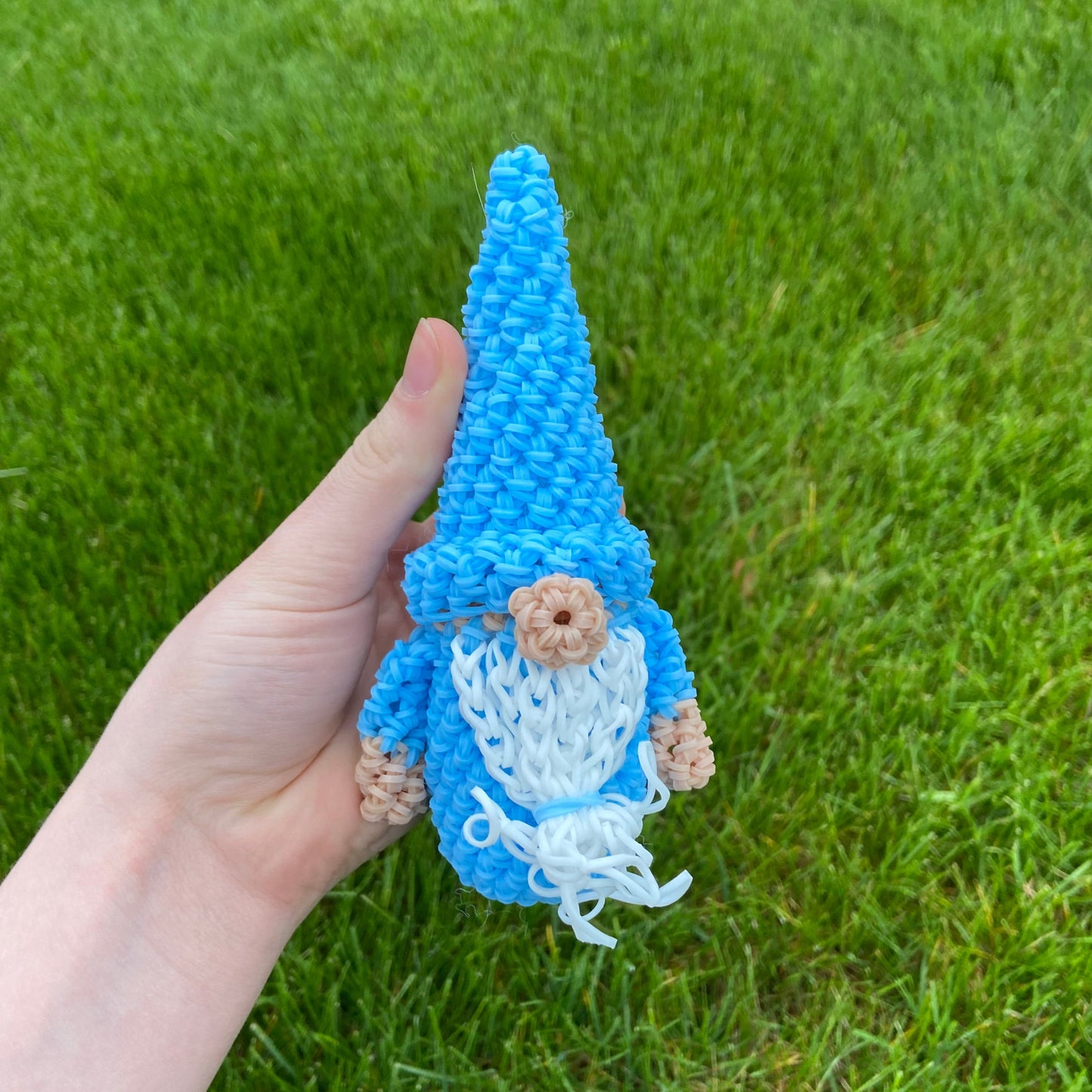 Rainbow Loom Garden Gnome