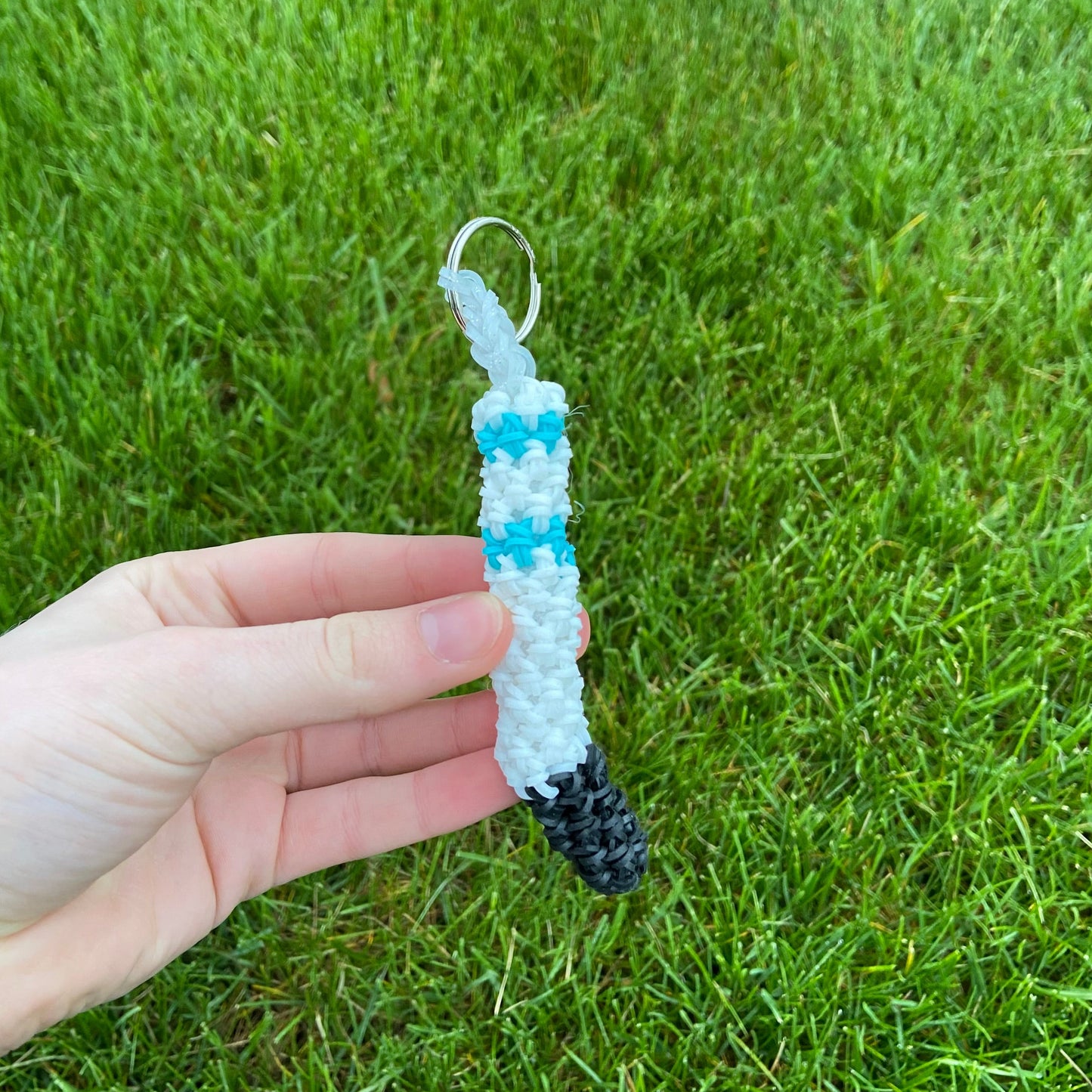 Rainbow Loom Keychain