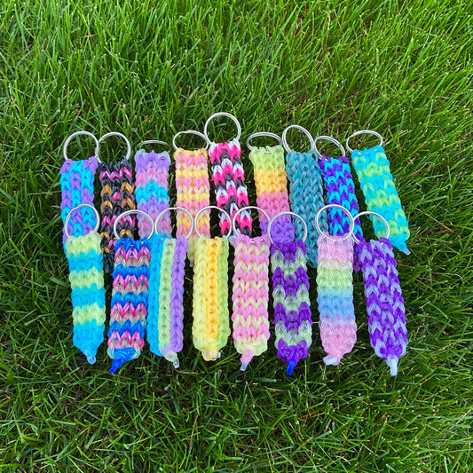 Rainbow Loom Keychain