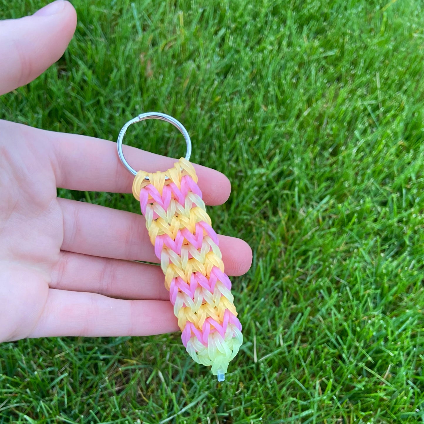 Rainbow Loom Keychain