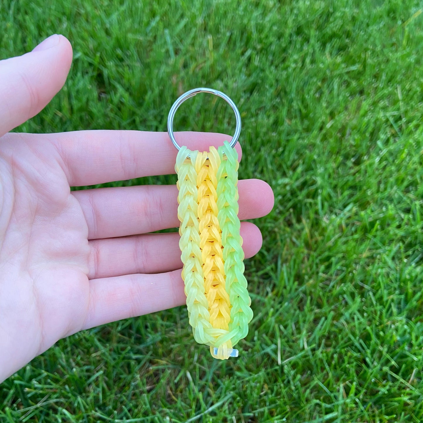 Rainbow Loom Keychain