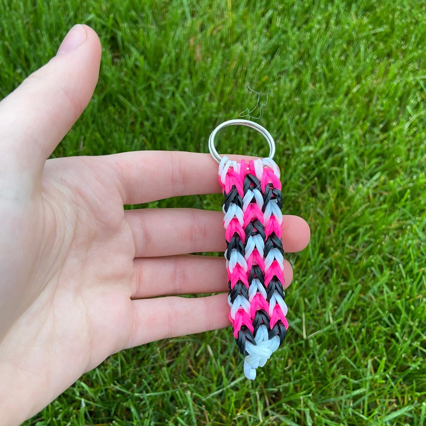 Rainbow Loom Keychain