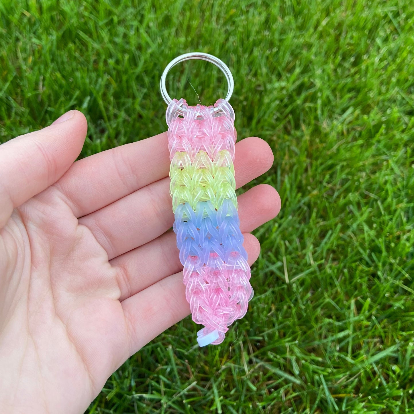 Rainbow Loom Keychain