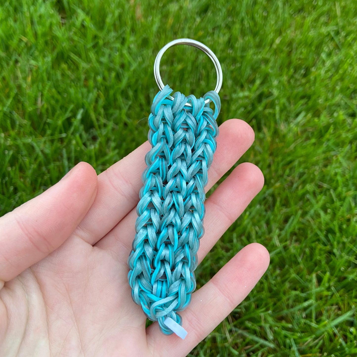 Rainbow Loom Keychain