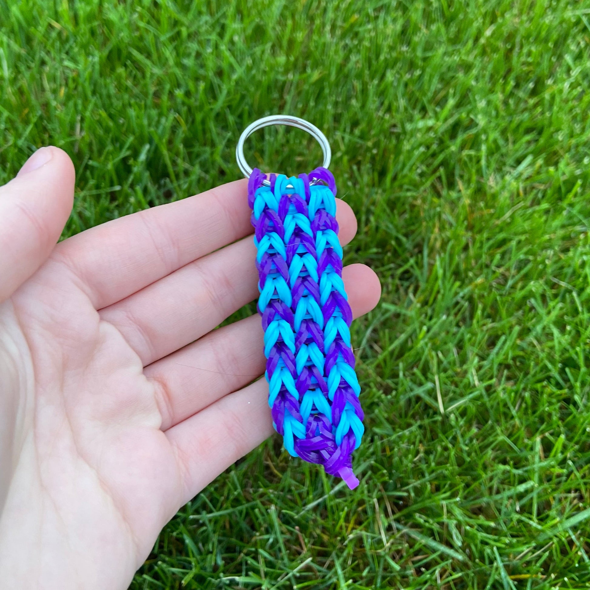 Rainbow Loom Keychain