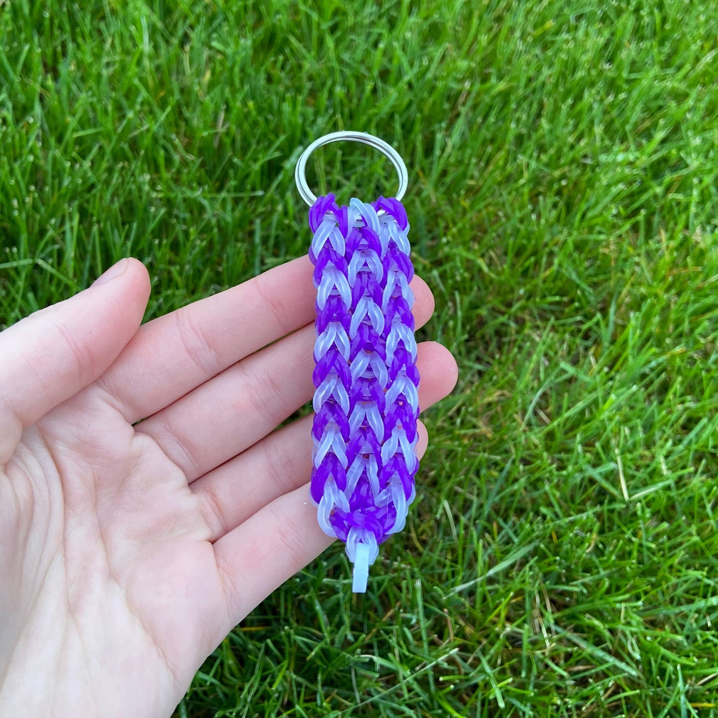 Rainbow Loom Keychain