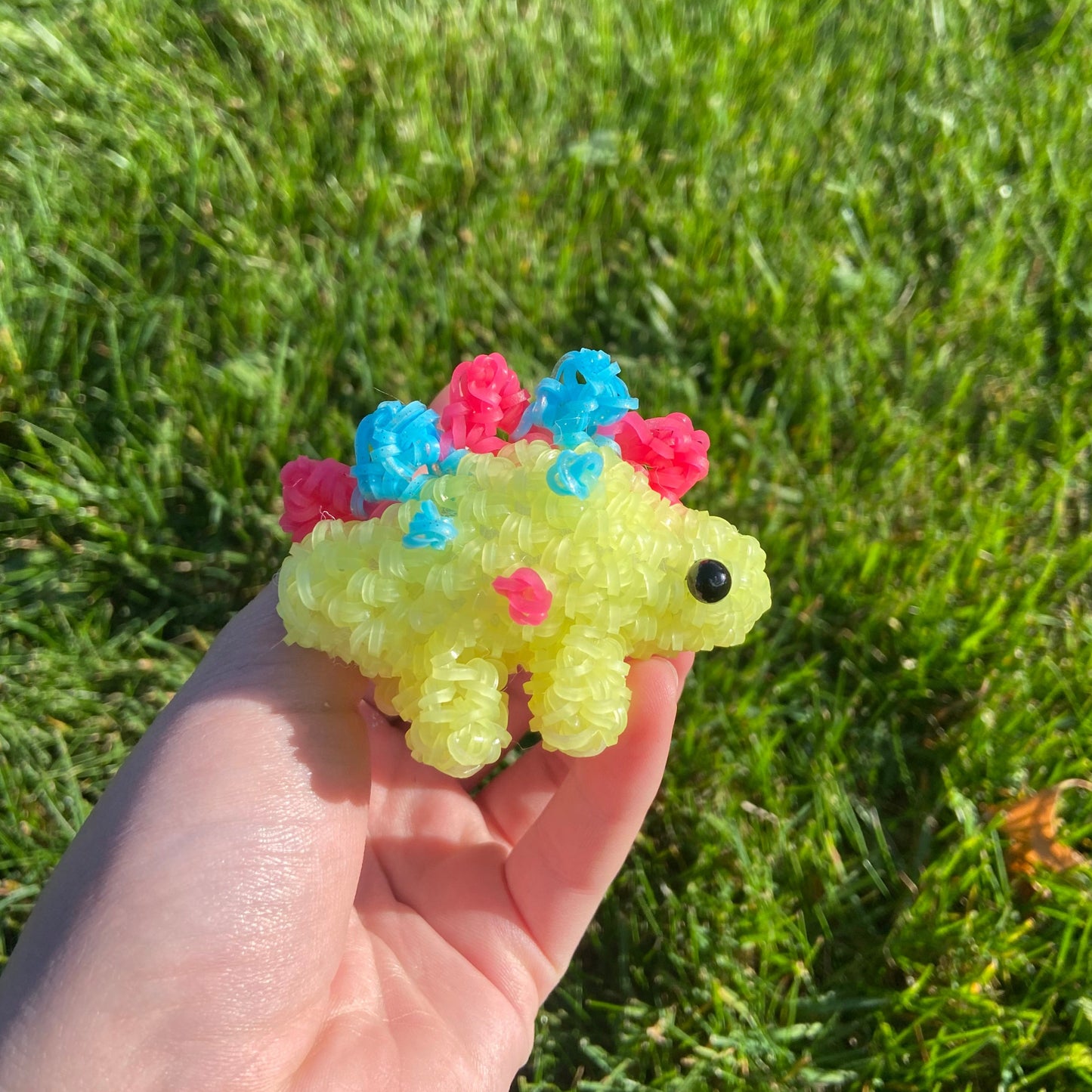 Rainbow Loom Stegosaurus