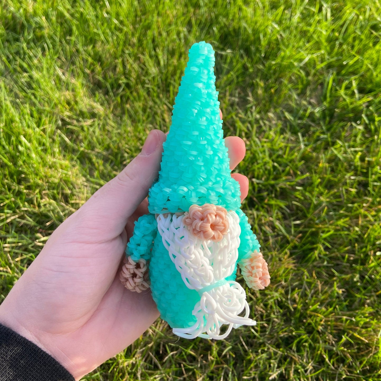 Rainbow Loom Garden Gnome