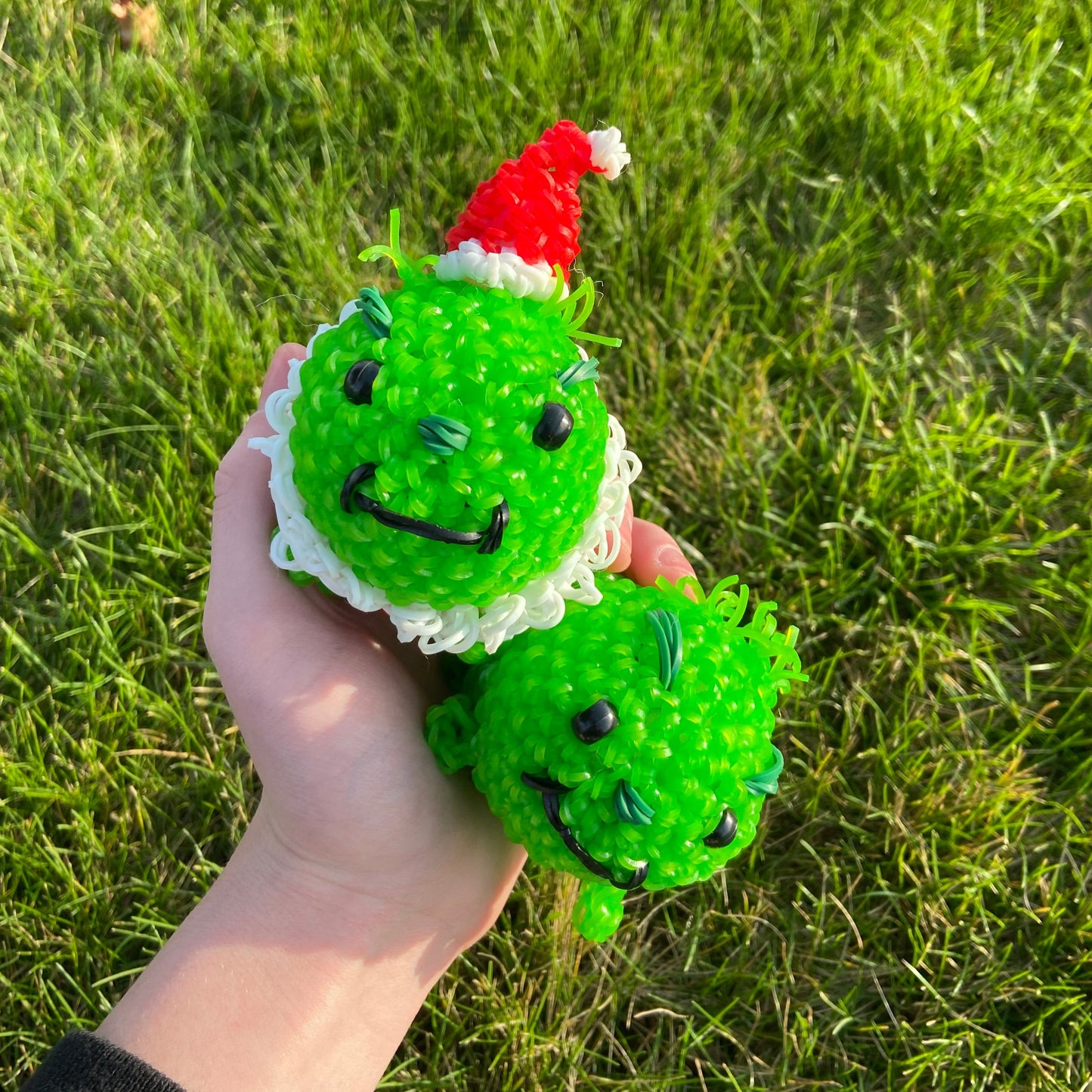 Rainbow Loom Grinch Tsum Tsum