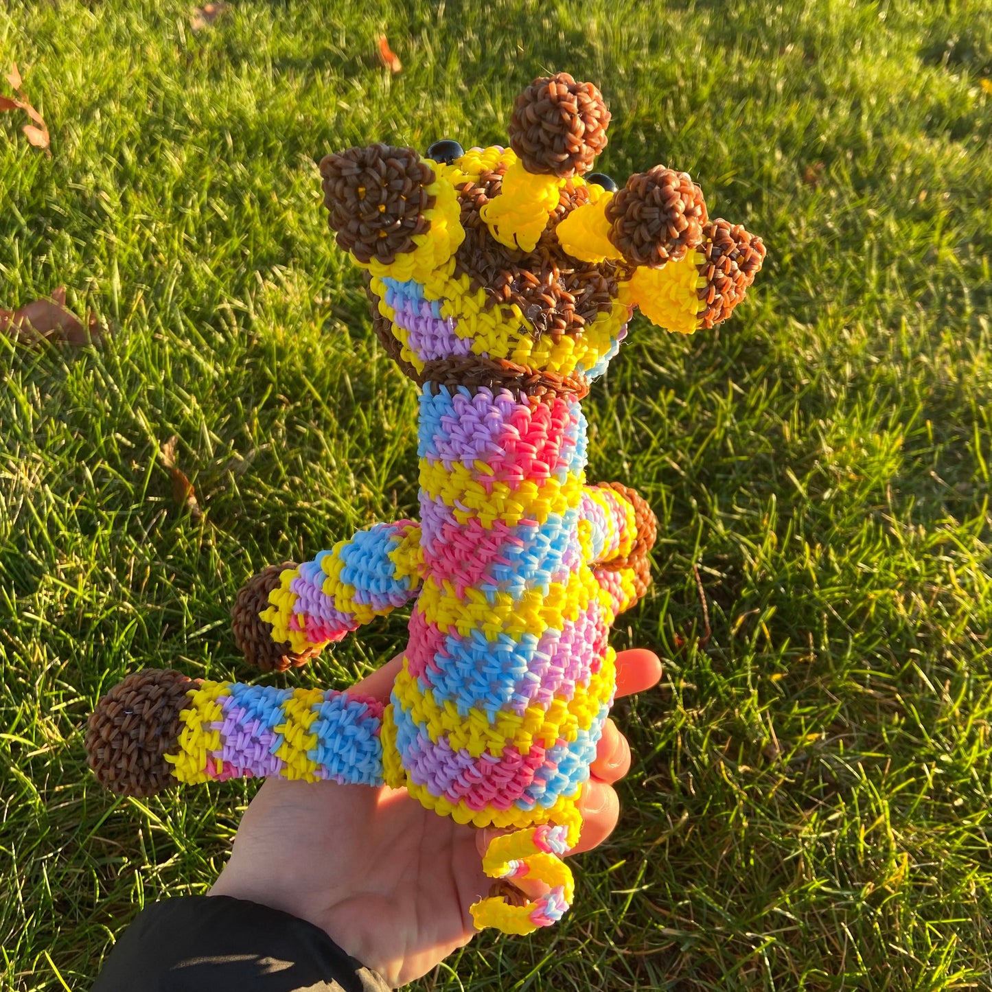 Rainbow Loom Giraffe