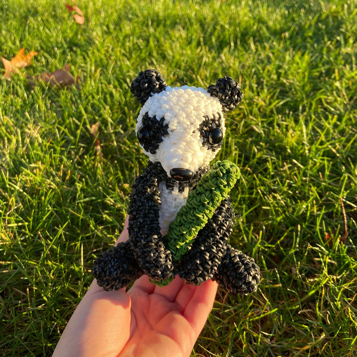 Rainbow Loom Panda