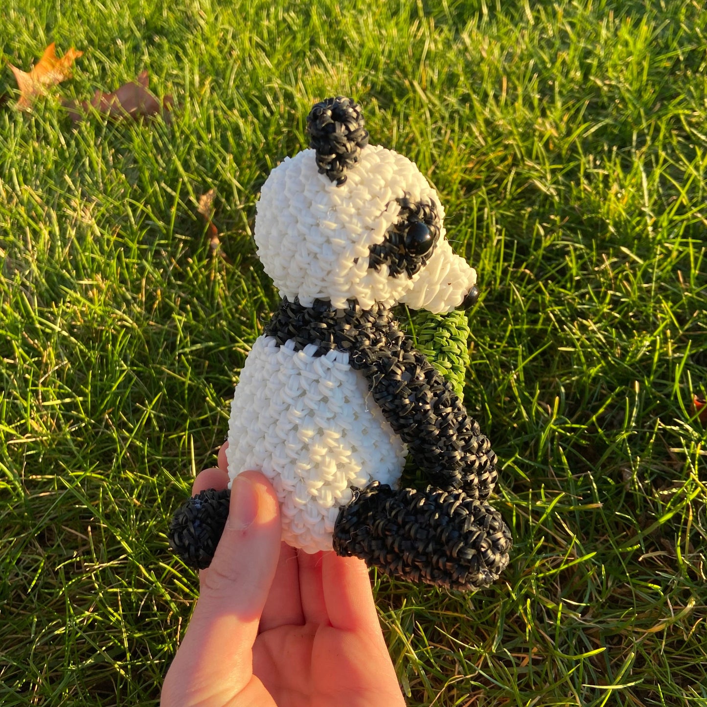 Rainbow Loom Panda