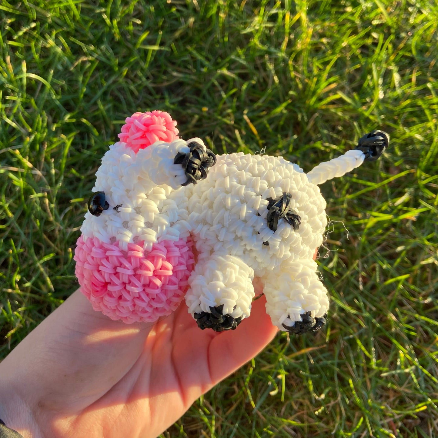 Rainbow Loom Cow