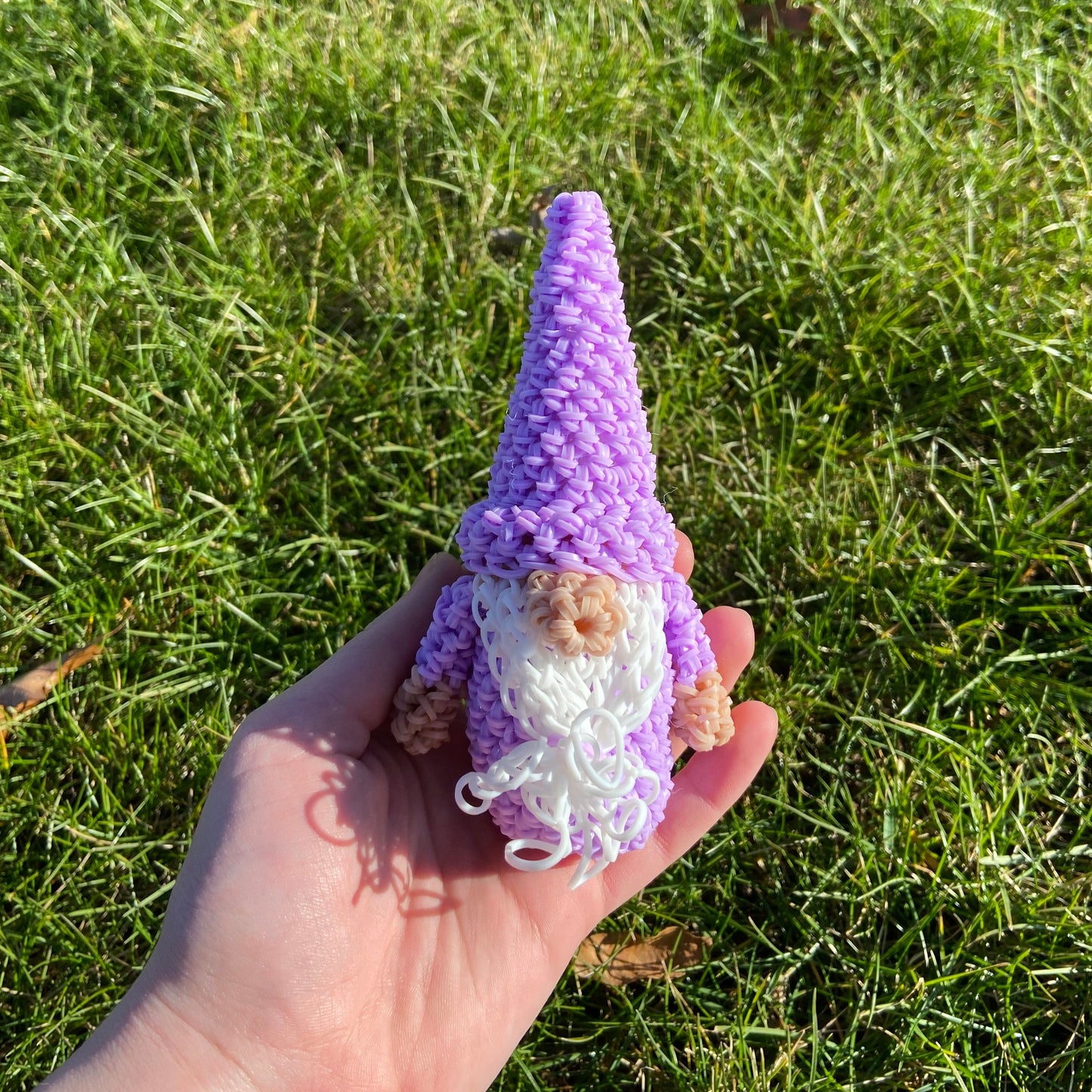 Rainbow Loom Garden Gnome