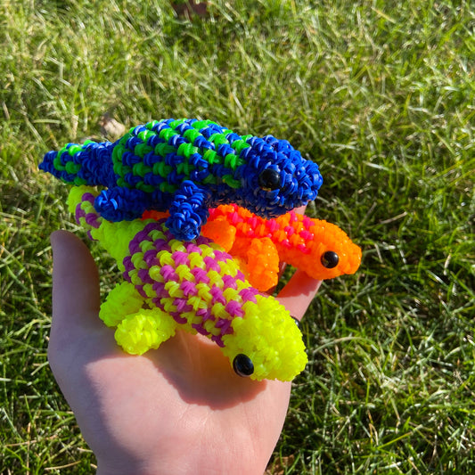 Rainbow Loom Lizard