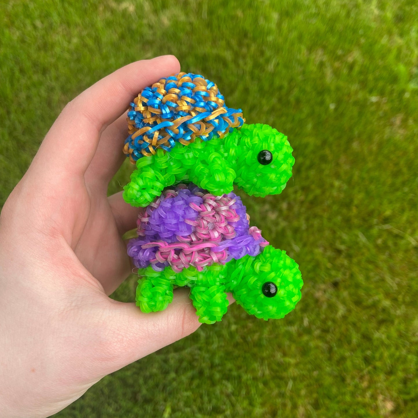 Rainbow Loom Baby Turtle