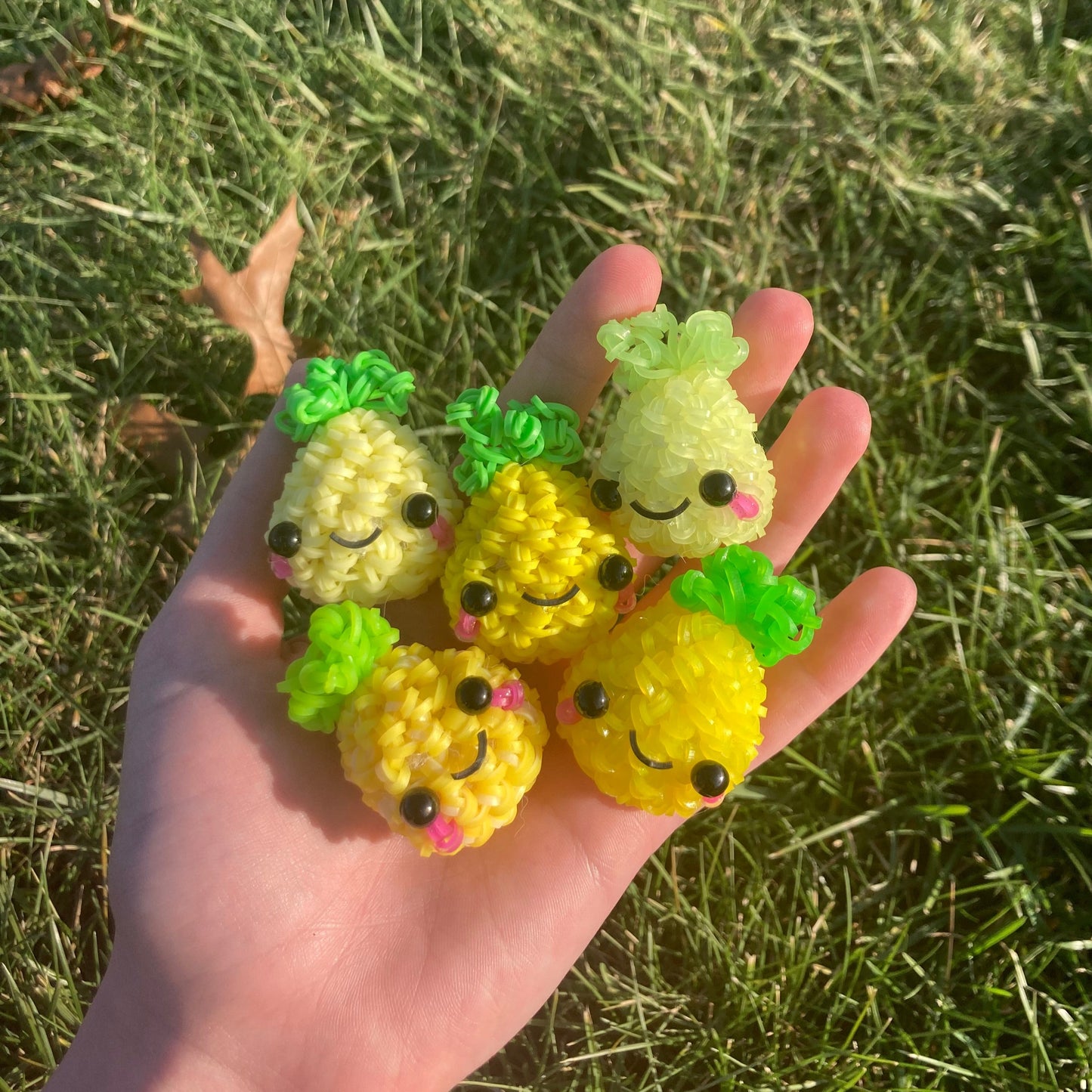 Rainbow Loom Pineapple