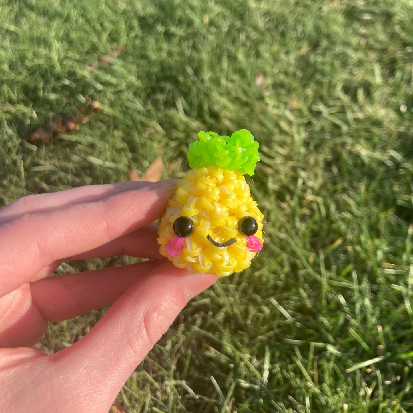 Rainbow Loom Pineapple