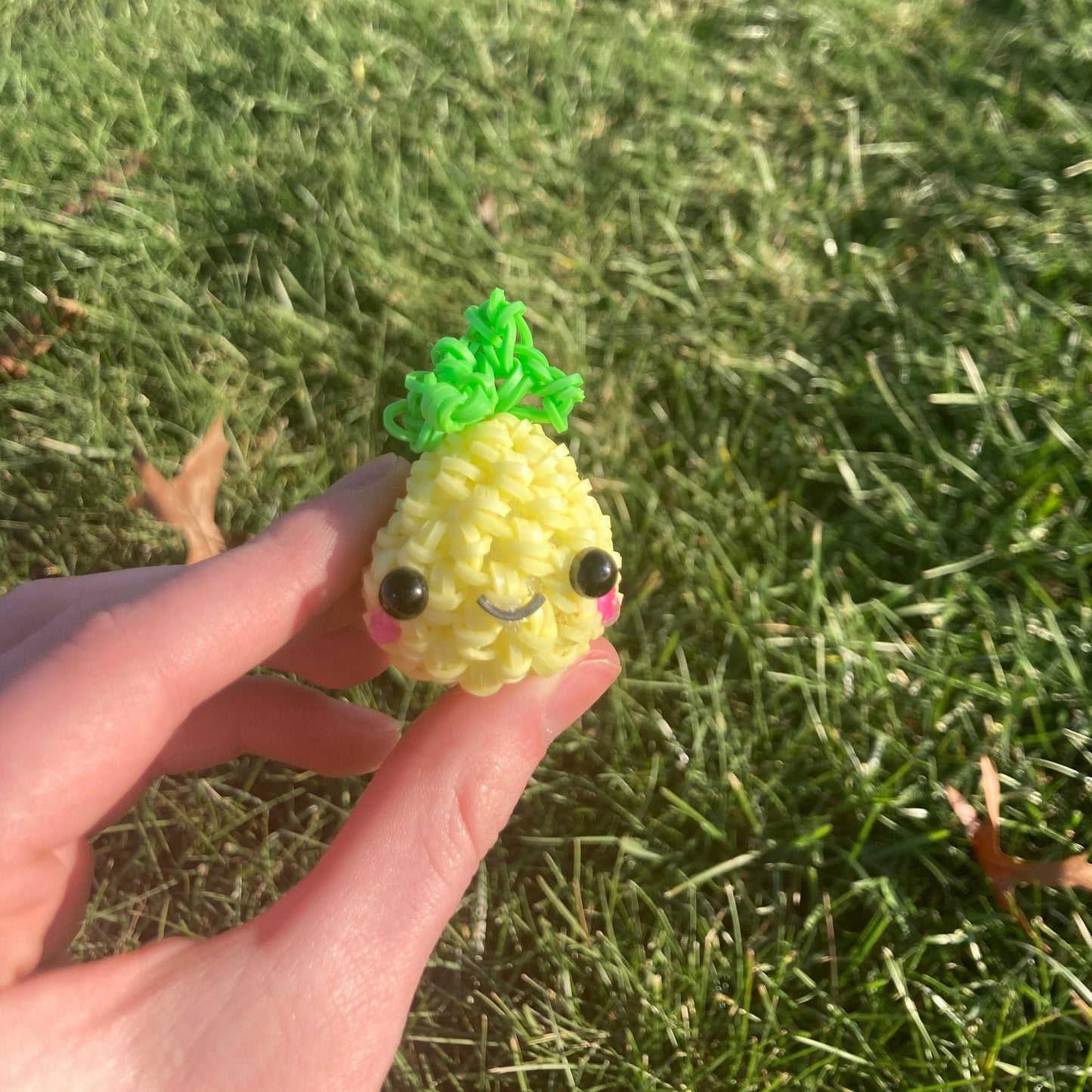 Rainbow Loom Pineapple