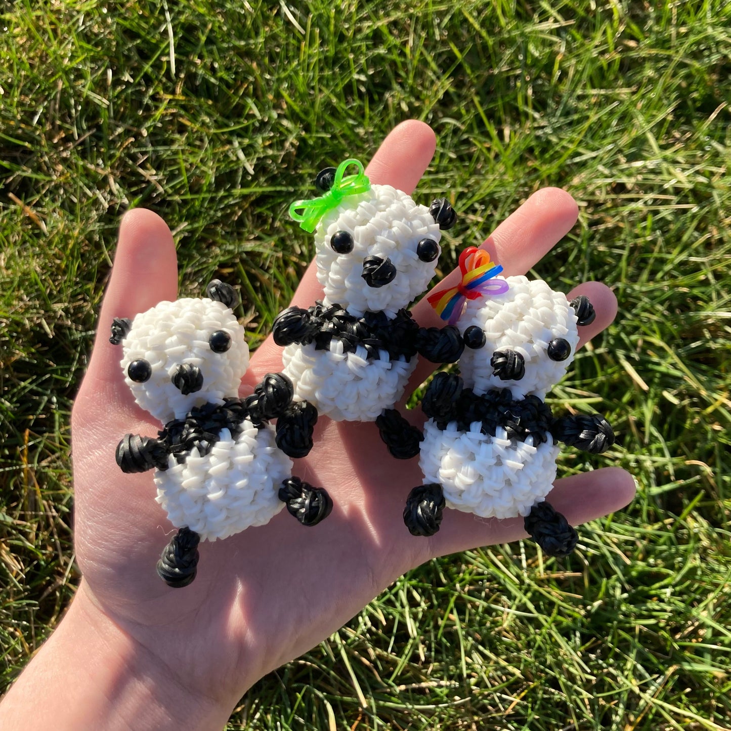 Rainbow Loom Panda