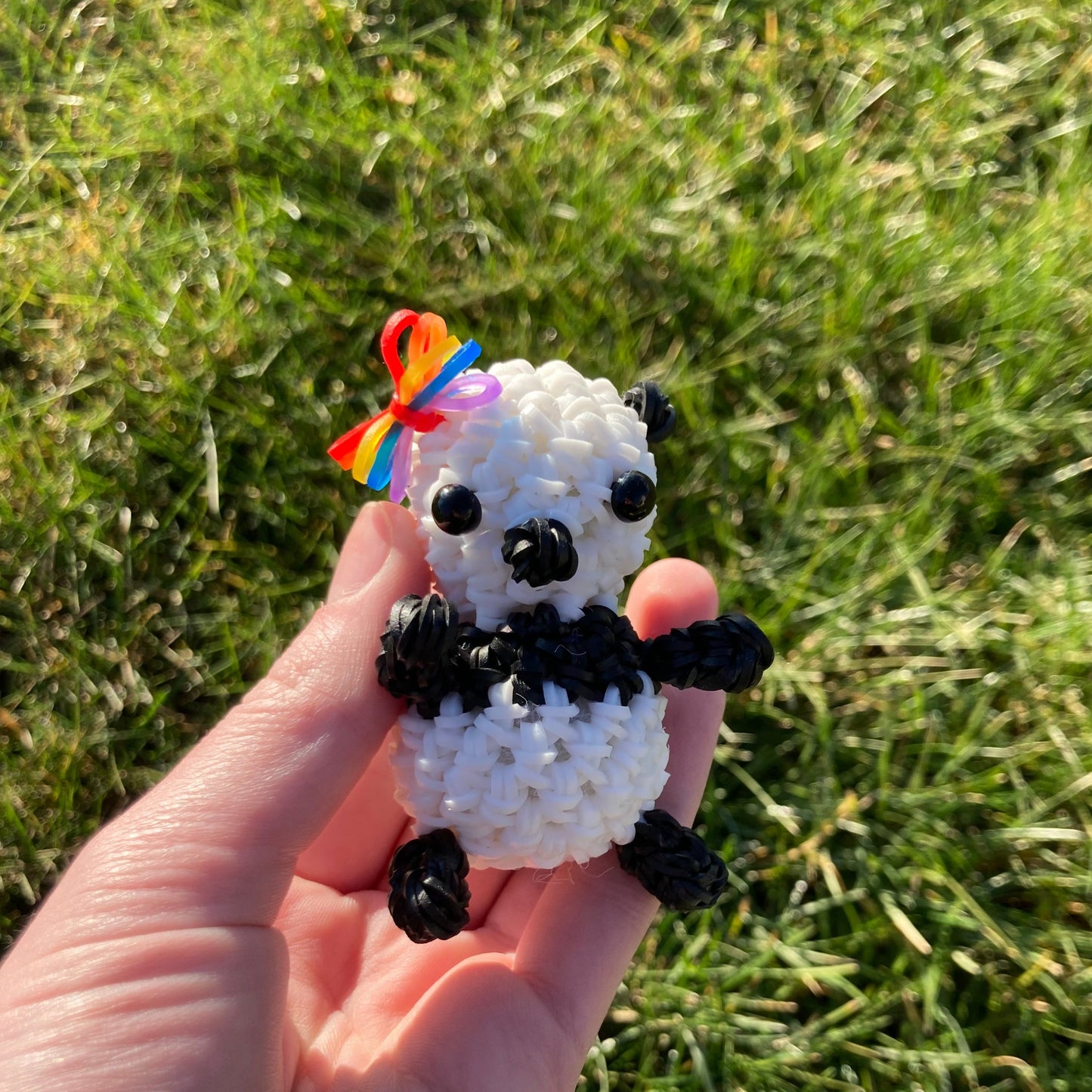 Rainbow Loom Panda