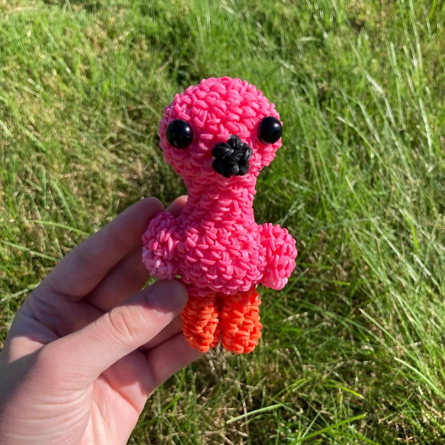 Rainbow Loom Flamingo