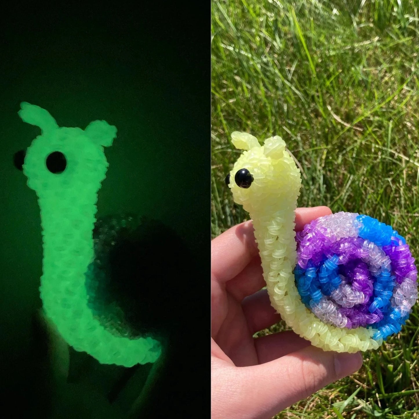 Rainbow Loom Snail